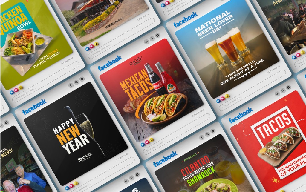 Gravik social media campaign mockups